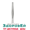 Пинцет медицинский прямой, 250мм ТП-03-250-25