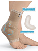 PK F03 р.XL Бандаж на голеностопный сустав (Беж), Интерлин