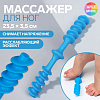 Массажёр пластик для ног Спираль 23,5*3,5см