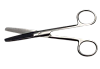 Ножницы тупоконечные прямые ПОВ.Ст.140мм (н-5ss) J-22-004