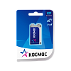 Батарейка КОСМОС 6F22 солевая 1 шт.