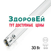 Лампа УФ бактерицидная ЛСТ 30 Вт УФ-С G13 Т8